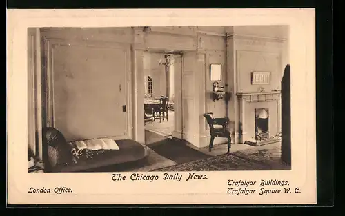AK London, The Chicago Daily News, Trafalgar Buildings