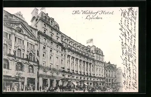 AK London, The Waldorf Hotel