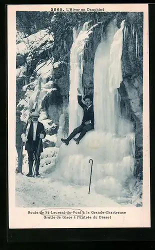 AK St-Laurent-du-Pont, Grotte de Glace a l`Entree du Desert