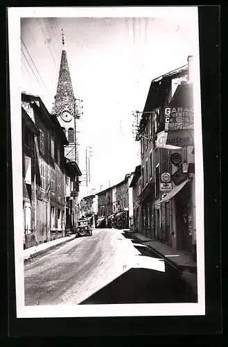 AK La Verpillere, L`Eglise et la Grande-Rue