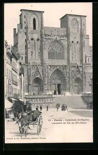 AK Vienne, Cathedrale St-Maurice