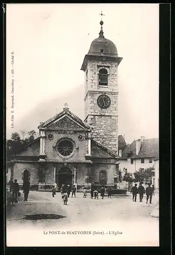 AK La Pont-de-Beauvoisin, L`Eglise