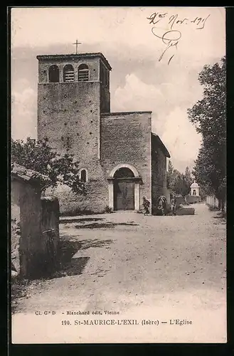 AK St-Maurice-L`Exil, L`Eglise