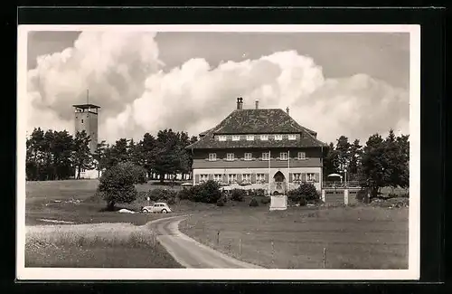 AK Raichberg, das Nägelhaus mit Aussichtsturm