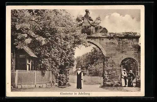 AK Adelberg, Blick auf das Klostertor