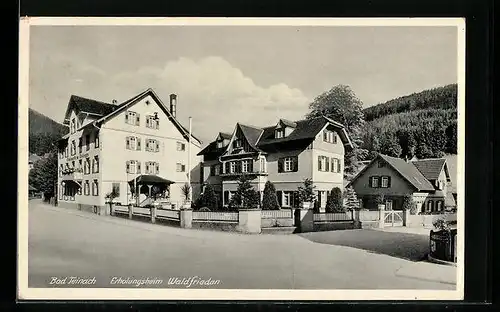 AK Bad Teinach, Blick auf das Erholungsheim Waldfrieden