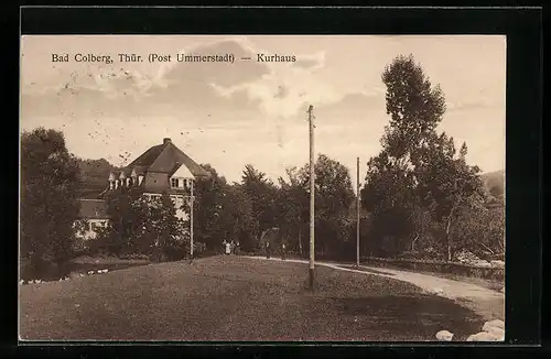 AK Bad Colberg /Thür., Blick auf das Kurhaus