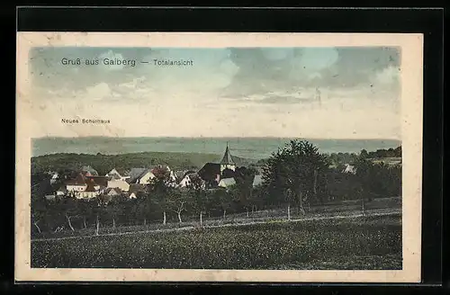 AK Gaiberg, Totalansicht mit neuem Schulhaus