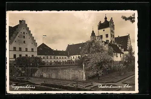 AK Babenhausen /Schw., Blick auf das Fuggerschloss