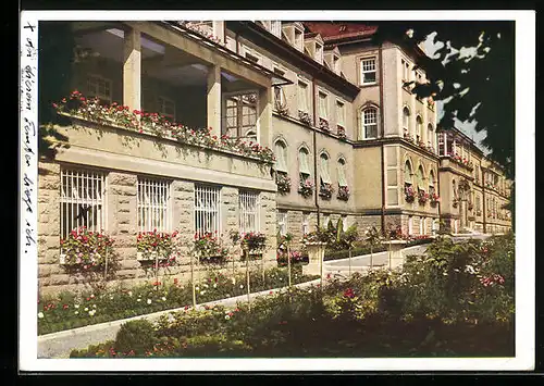AK Göppingen, Blick auf Bezirkskrankenhaus