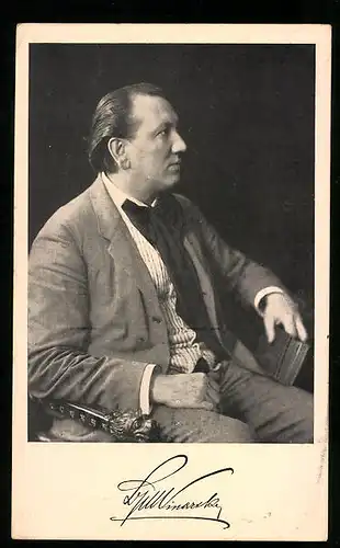 AK Profilbild Leopold Winarsky auf dem Verbandstag der Jugendlichen, Pfingsten 1912