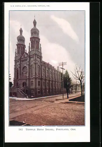 AK Portland, Ore., Temple Beth Israel, Synagoge