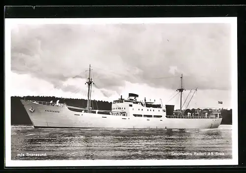 AK Handelsschiff MS Svandesund, Stockholms Rederi AB Svea