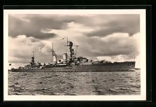 AK Leichter Kreuzer Emden, Kriegsmarine