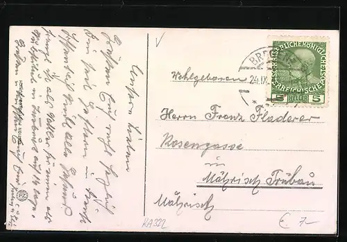 AK Bodensee-Dampfer Stadt Bregenz