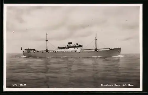 AK Handelsschiff MS Freja, Stockholms Rederi AB Svea