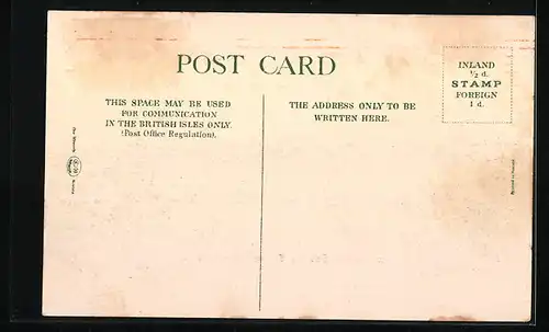 AK Six-coupled Express Engine, Highland Railway, englische Eisenbahn