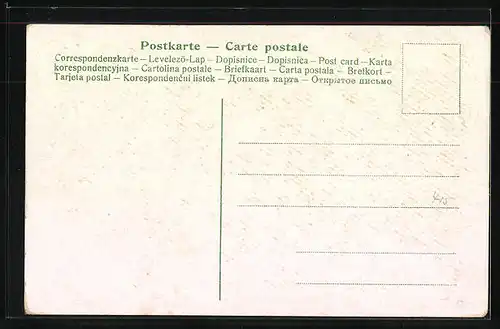 AK Jahreszahl 1910 mit Schneeglöckchen