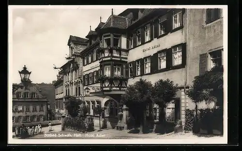 AK Schwäb. Hall, Hotel Adler