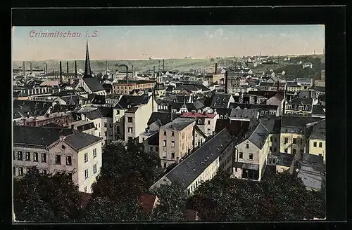 AK Crimmitschau i. S., Teilansicht