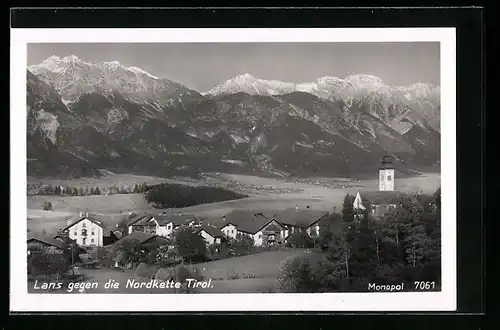 AK Lans, Lans gegen die Nordkette Tirol