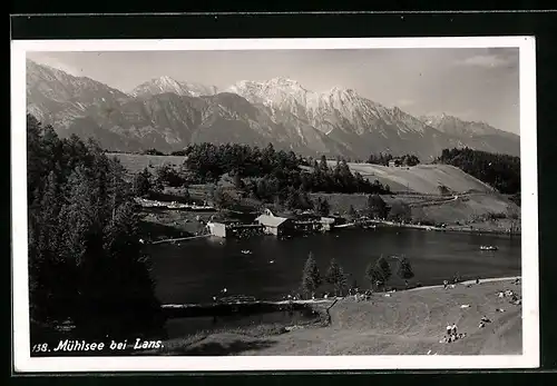 AK Lans, Mühlsee aus der Vogelschau