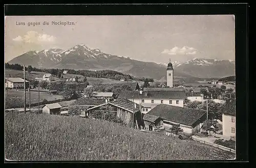 AK Lans, Teilansicht gegen die Nockspitze