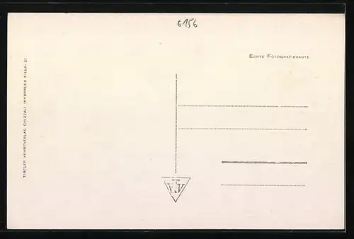 AK Gries a. Brenner, Teilansicht mit Feldern von oben