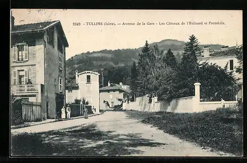 AK Tullins, Avenue de la Gare, Les Coteaux de l`Eslinard et Parménie