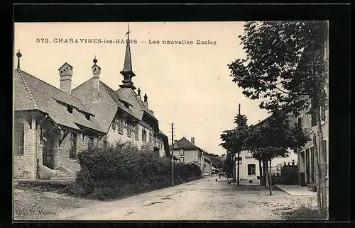 AK Charavines-les-Bains, Les nouvelles Ecoles