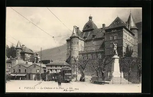 AK Vizille, La Chateau et la Place