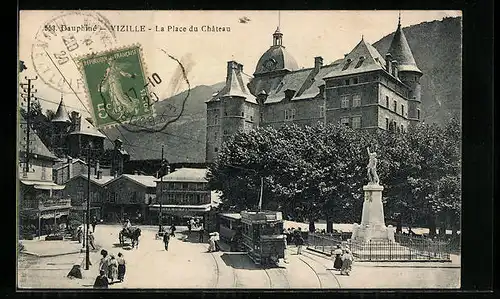 AK Vizille, La Place du Chateau