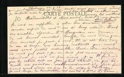 AK Laffrey, La Mairie et la Poste, Sortie du Canal