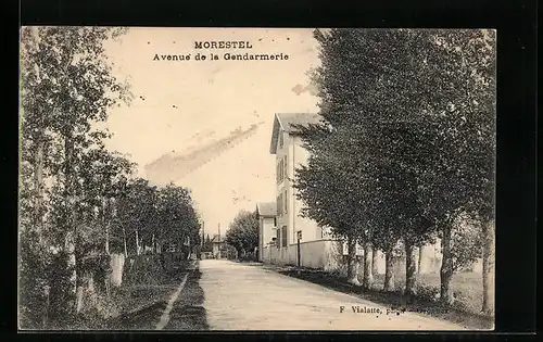 AK Morestel, Avenue de la Gendarmerie