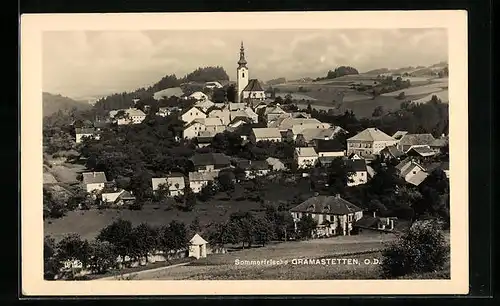 AK Gramastetten, Blick auf die Sommerfrische