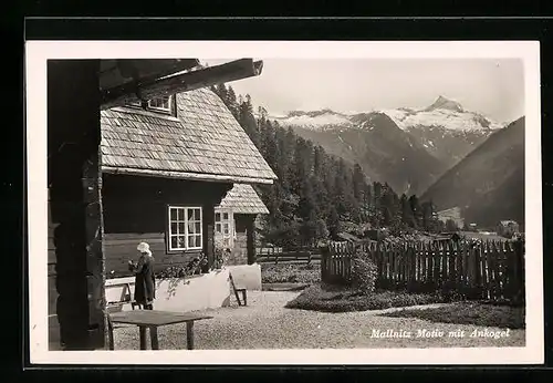 AK Mallnitz, Motiv mit Ankogel