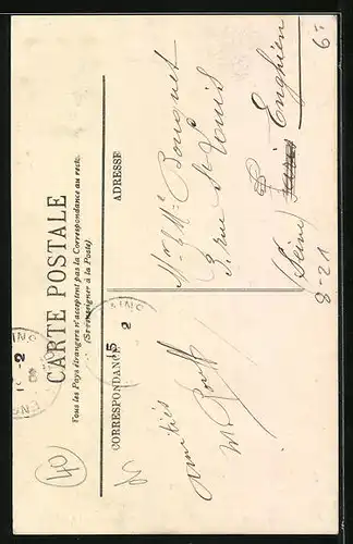 AK Landes, Scênes et Types Landais, Résiniers, Forstwirtschaft