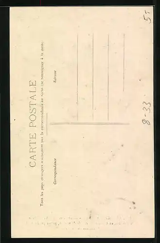 AK Le Puy, Dentellière au petit chapeau, Klöpplerin bei der Arbeit