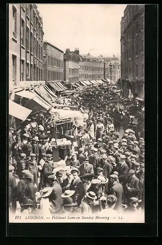 AK London, Petticoat Lane on Sunday morning