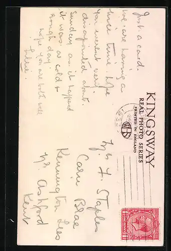 AK London, Strand Palace Hotel, A corner of the grill room