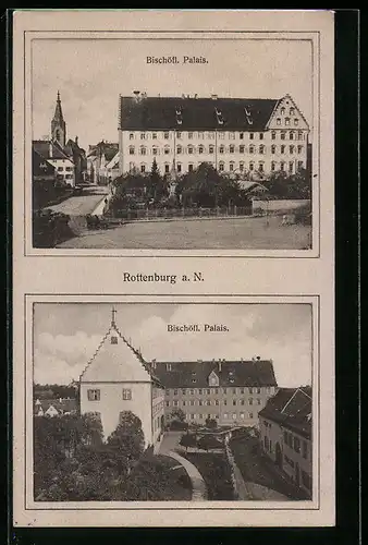 AK Rottenburg a. N., Bischöfl. Palais