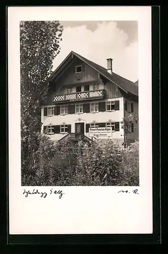 AK Scheidegg i. Allgäu, Hotel-Pension Allgäu von K. Eckmaier