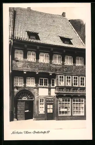 AK Northeim i. Hann., Haus in der Breitestrasse 37