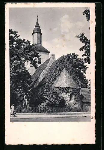 AK Berlin-Mariendorf, Alte Dorfkirche