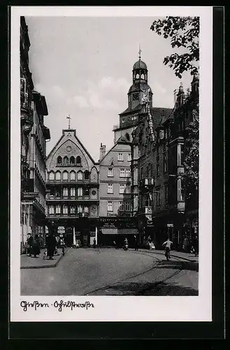 AK Giessen, Partie in der Schulstrasse