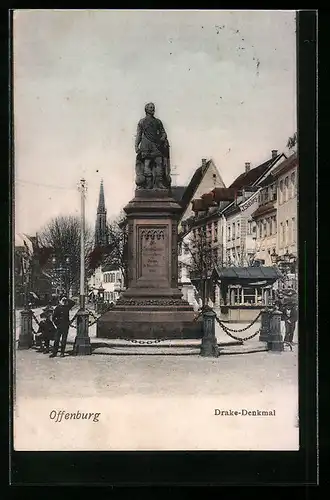 AK Offenburg, Drake-Denkmal
