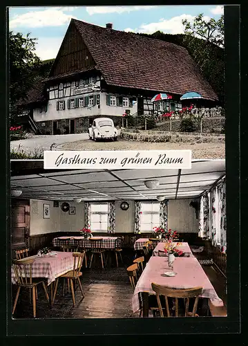 AK Seebach-Grimmerswald, Gasthaus Zum grünen Baum