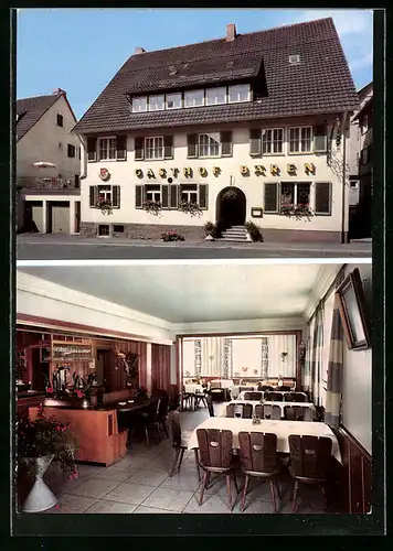 AK Freudenstadt im Schwarzwald, Gasthof und Pension Zum Bären, Bes.: L. Montigel