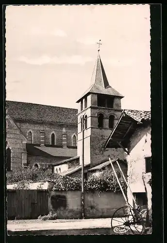 AK St-Etienne-de-St-Geoirs, Vue de l`Eglise
