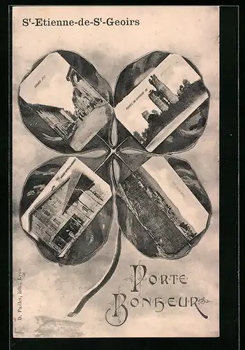 AK St-Etienne-de-St-Geoirs, Grande Rue, Ruines du Chateau